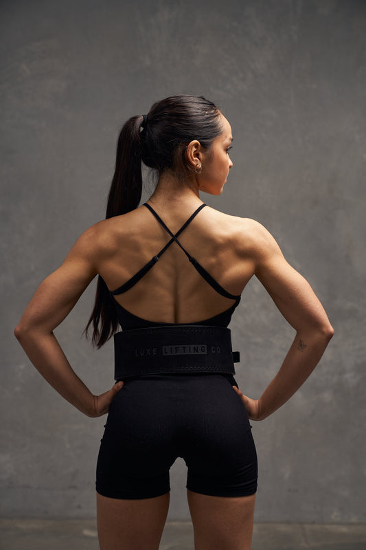 Lever Lifting Belt in Onyx