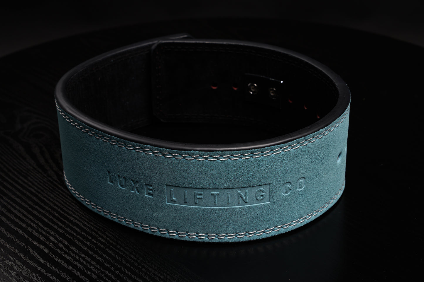 Lever Lifting Belt in Pastel Blue
